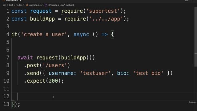 2. Assertions Around User Count смотреть онлайн