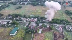 Поражение ПУ БПЛА ВСУ ракетой Х-39