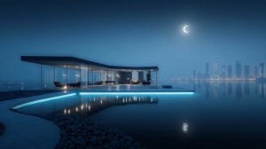 Deep Focus Ambient Music ｜ Midnight Skyline Soundscapes for Coding, Programming, Studying