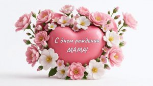 С Днём Рождения Мама! Самая красивая песня-поздравление от дочери