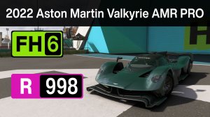 Forza Horizon 6 -2022 Aston Martin Valkyrie AMR PRO
