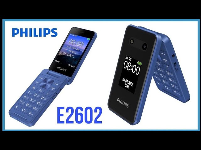 Мобильный телефон Philips Xenium E2602. Кнопочный телефон Филипс. смотреть онлайн