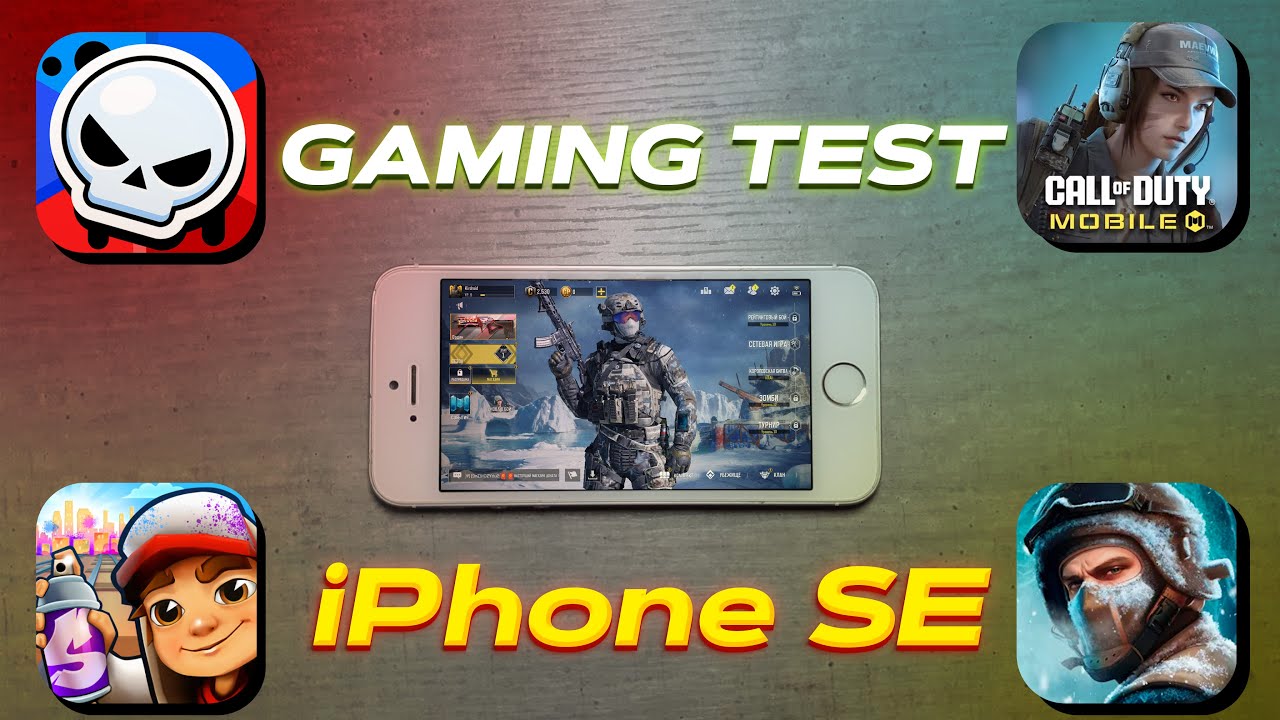 iPhone SE 1 | GAMING TEST смотреть онлайн
