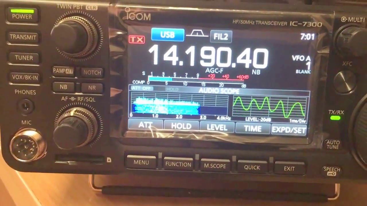 Icom IC-7300 смотреть онлайн