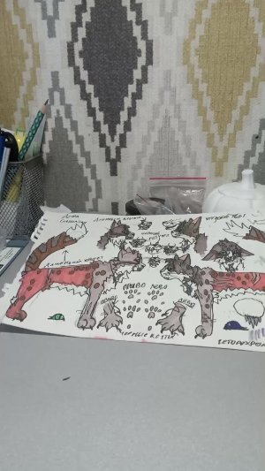 Рисую свою ос - Астру