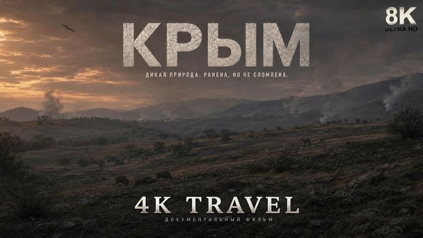 КРЫМ 4K | Дикая природа ранена, но не сломлена | Документальный фильм смотреть онлайн
