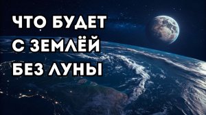 Если Луна исчезнет, что произойдёт с океанами через неделю