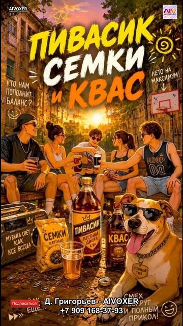 Пивасик, семки и квас 🍻 | лето во дворе | ностальгия 2000х - AIVOXER