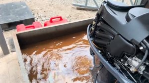Арт 2015 Запуск лодочного мотора Yamaha F30, 2012 г.