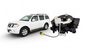 ЗАМЕНА РУЛЕВОГО ШЛЕЙФА НА НИССАН ПАТФАИНДЕР/Change Clock Spring Spiral Cabl on Nissan Pathfinder