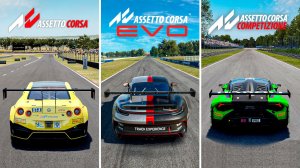 ЧТО ЛУЧШЕ? ASSETTO CORSA EVO, ASSETTO CORSA COMPETIZIONE, ASSETTO CORSA