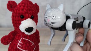 Котопёс Робот. Медведь Костя. Игрушки для детей. Конструктор