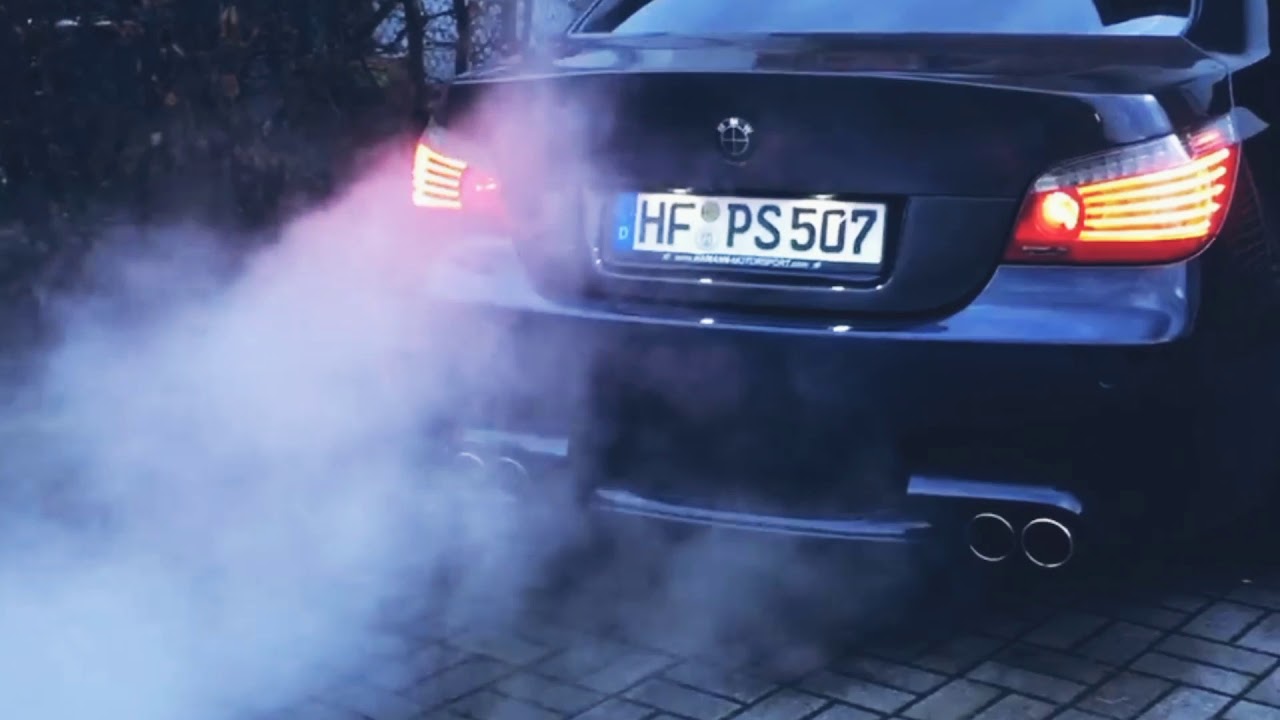 Bmw m5 e60, холодный пуск самый лучший звук бмв🔥 смотреть онлайн