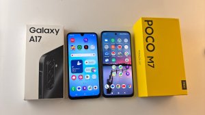 Сравнение Samsung A17 vs Poco M7 до 150 долларов или 11000 рублей Свежие ХИТЫ Продаж
