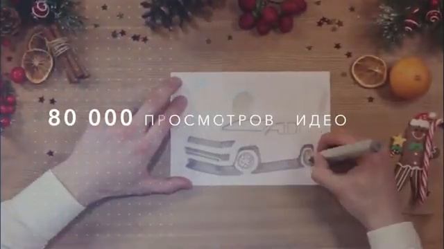 Volkswagen / Новогодний проект для подписчиков сообщетсва в facebook
