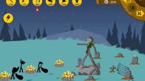 Stick War Legacy, миссия 338 ( insane, без баффов, без скинов, без апгрейда, лучники)