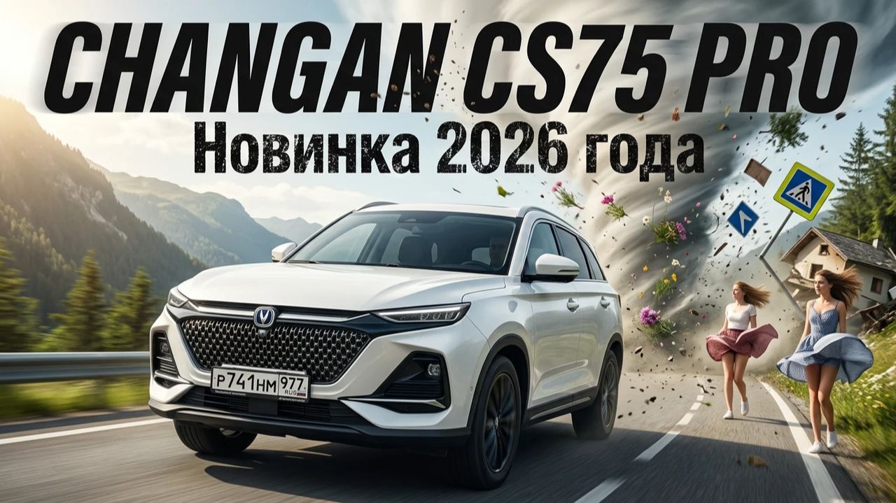 ШУСТРАЯ НОВИНКА РОССИЙСКОГО АВТОРЫНКА: CHANGAN CS75 PRO смотреть онлайн