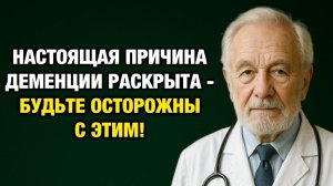 «То, что тихо убивает мозг после 60. И это не старость…