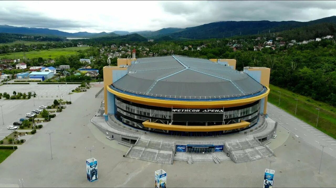 🏒 ФЕТИСОВ АРЕНА: Ледовый дворец Владивостока с видом на море