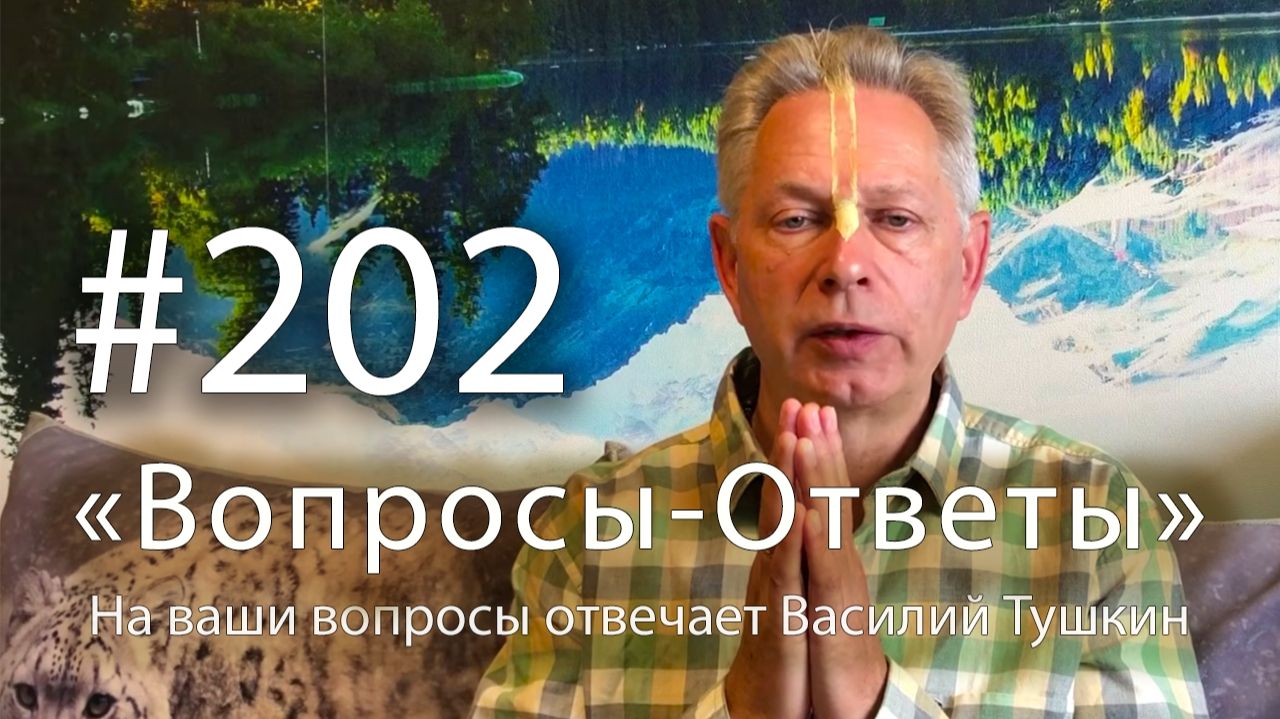 30.06.2026 "Вопросы-Ответы", Выпуск #202, Е.М. Враджендра Кумар прабху отвечает на ваши вопросы смотреть онлайн