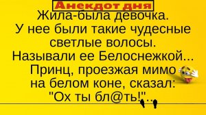 Жила была девочка и звали ее Белоснежка... Лучшие длинные анекдоты и жизненные истории 2021