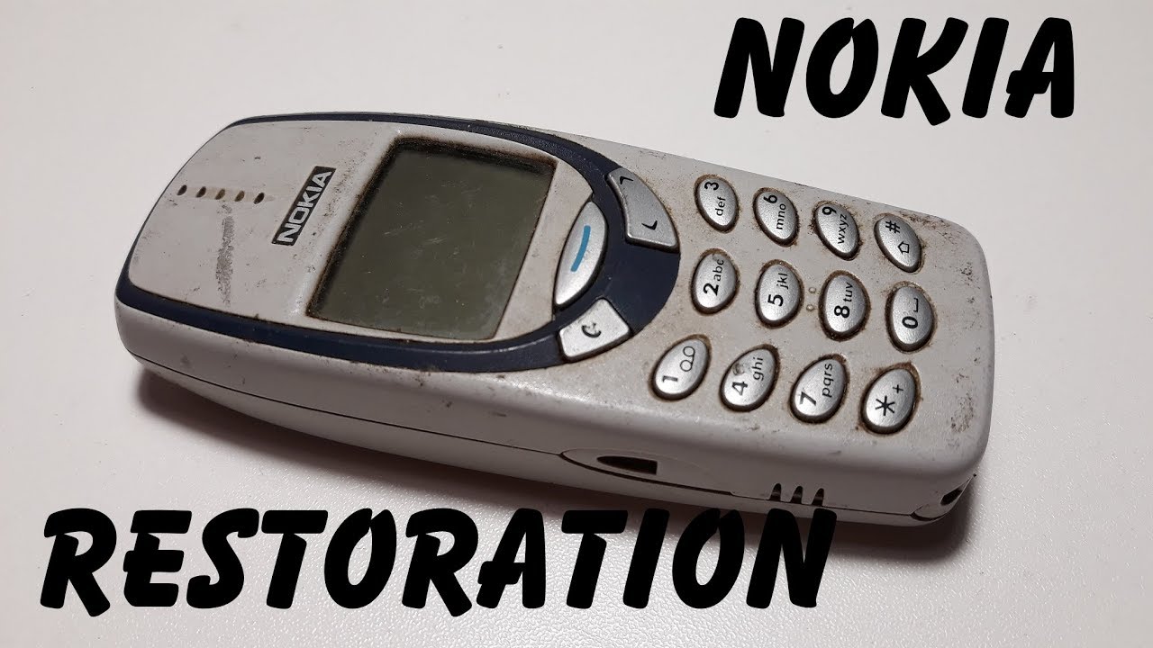 Vintage Nokia 3330 - Impressive Restoration Old Retro Phone | Restoring Broken Cell Phone #nokia3310