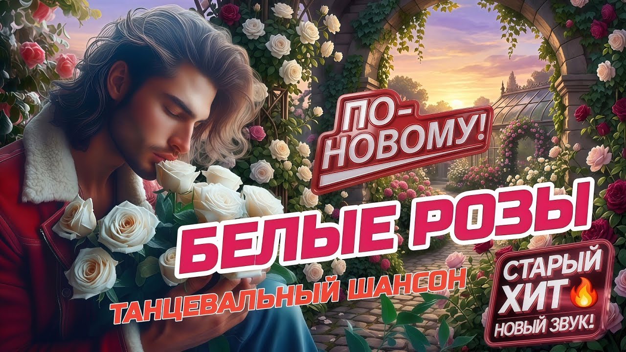 Белые Розы | White Roses ❄️💐❤️ | Танцевальный Шансон | С Новым Куплетом
