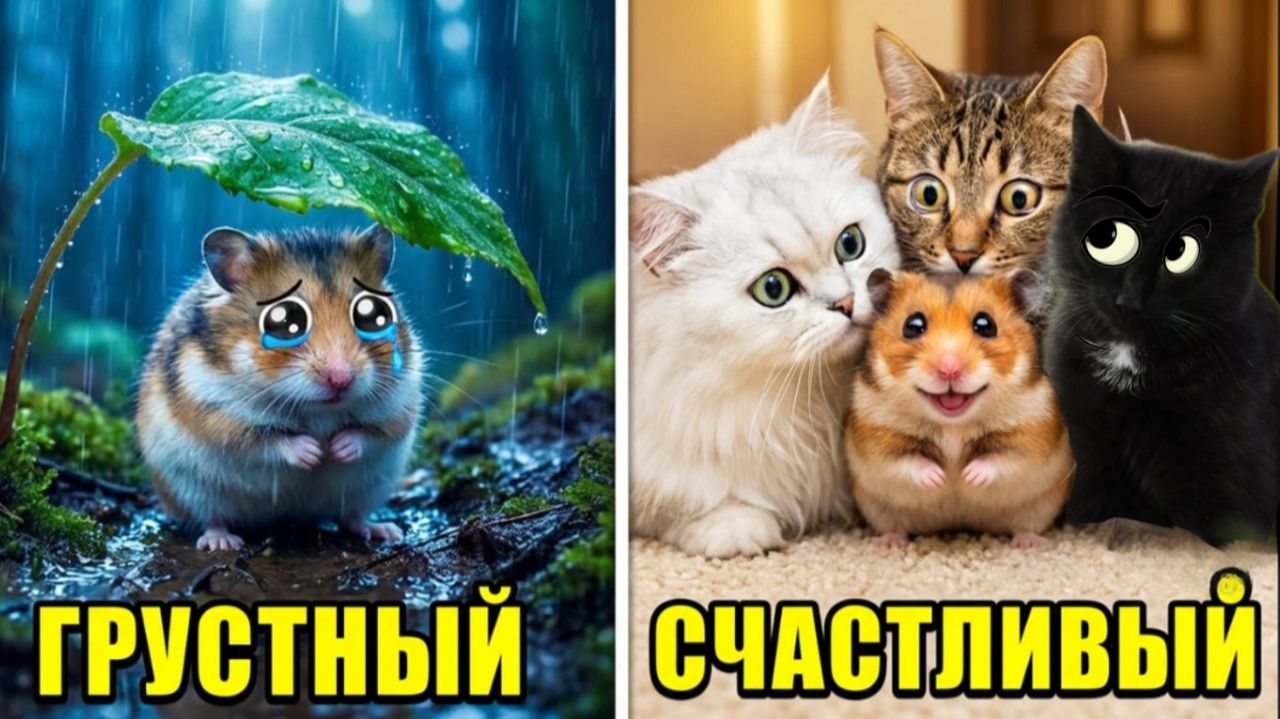 СПАСЕНИЕ ГРУСТНОГО ХОМЯКА. Хомячок хочет к маме. смотреть онлайн