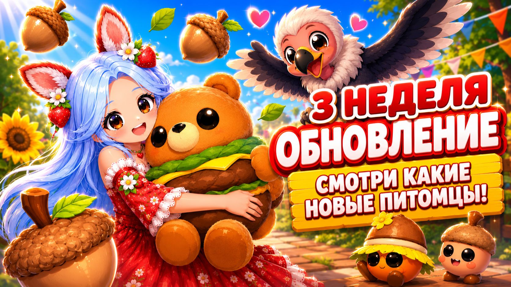 ОБНОВЛЕНИЕ. 3 НЕДЕЛЯ ЛЕТНЕГО ЛАГЕРЯ! СМОТРИ КАКИЕ НОВЫЕ ПИТОМЦЫ!