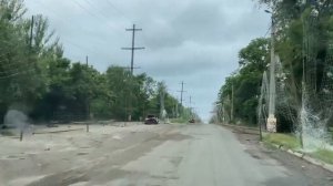 Славянск, кадры со стороны противника