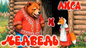 Лиса и Медведь 🦊🐻 Сказка для детей 2–5 лет | Добрая сказка перед сном | Мини-сказки