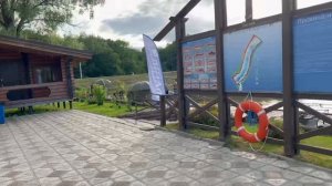 Поимка осетра и карпа на пирсе у администрации