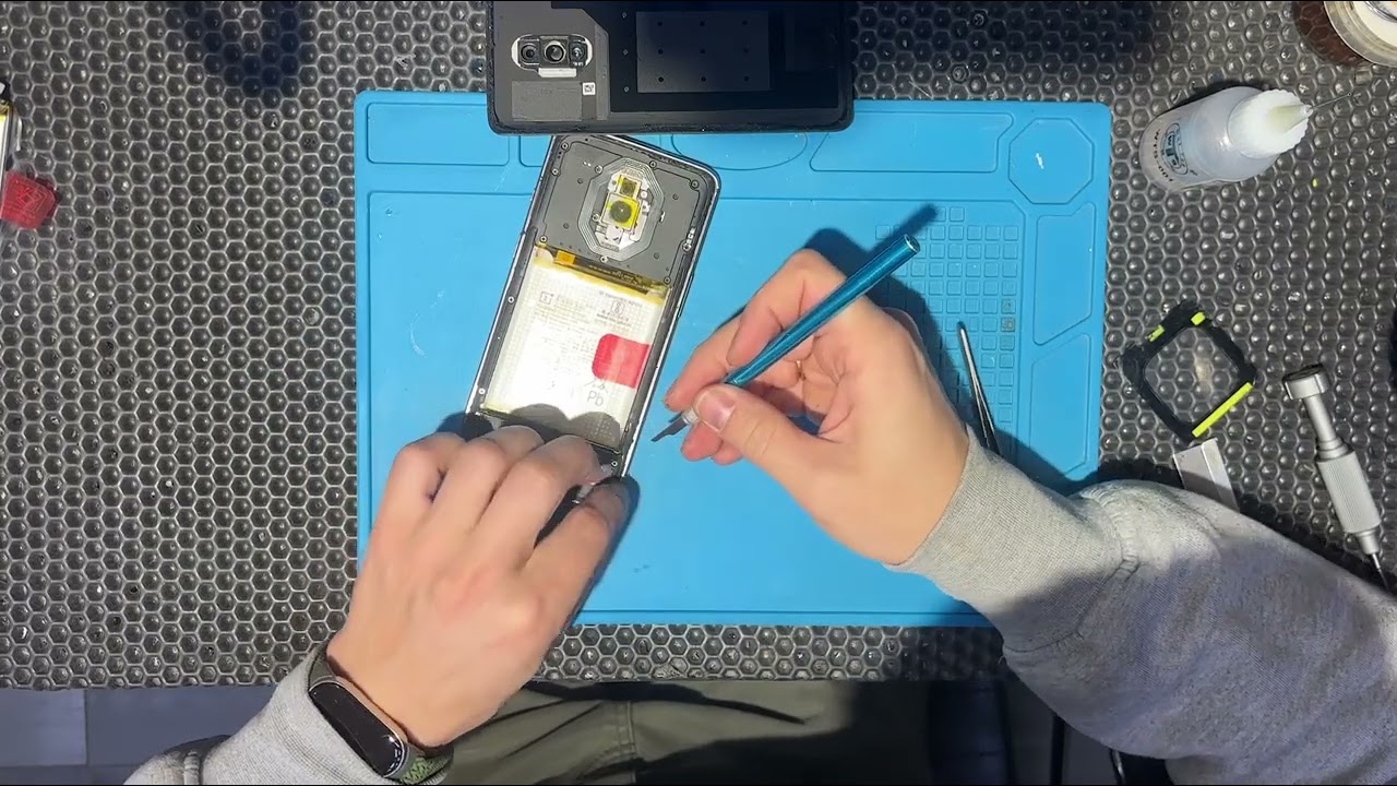 Oneplus 7 , замена аккумулятора