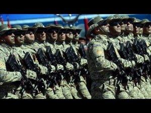 В Баку прошел военный парад в связи со 100 летним юбилеем ВС Азербайджана