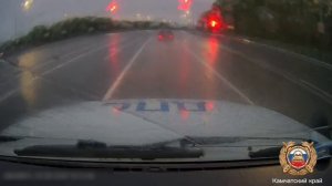 На Камчатке полицейские в ходе погони остановили машину под управлением 14-летнего подростка
