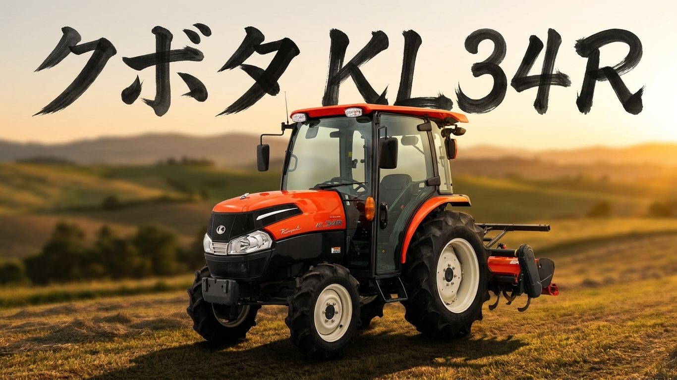 Обзор трактора Kubota KL34R