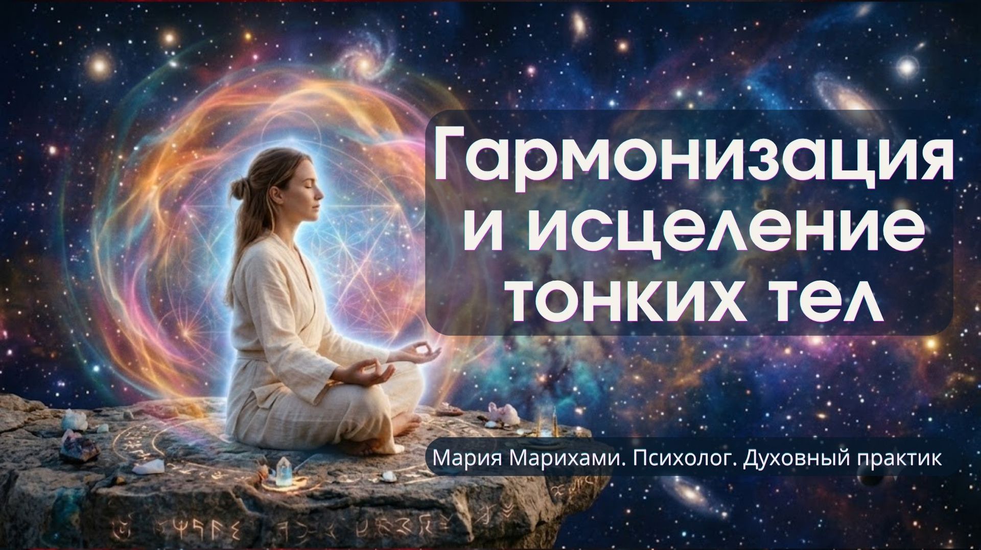 Гармонизация тонких тел. Медитация Мария Марихами смотреть онлайн
