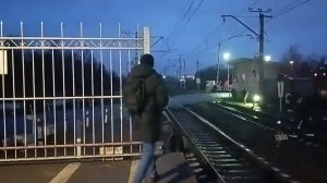 22 марта 2024 г. Электропоезд Ижорский Батальон эт2м-091 и Электропоезд Ласточка эс2г-123 Колпино