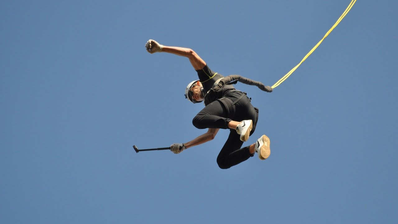 Rope jumping: САМЫЙ страшный прыжок в жизни смотреть онлайн