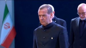 ‼️🇷🇺🇮🇷 Дмитрий Медведев прибыл в Тегеран для участия в церемонии прощания с Али Хаменеи