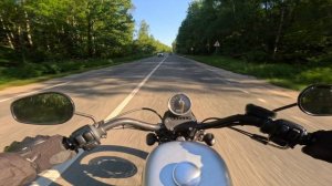 На Мотоджимхану в Домодедово на HD Sportster 1200