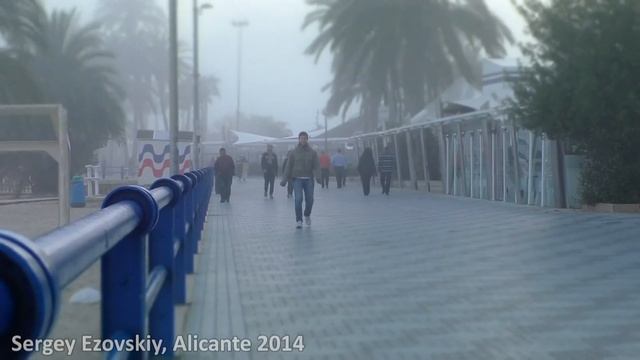 Panasonic HC W850, TEST Miniature Effect Video, эффект мультипликации в Аликанте, прикольно! смотреть онлайн