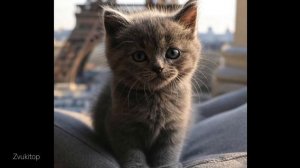 Звук мяуканья котёнка — зовёт маму, жалобное мяу | Для кошки