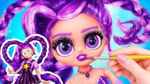 Лили Лавбрейдс, Руми и Лали! Преображение в бриллиантовом стиле! K-Pop Demon Hunters DIY