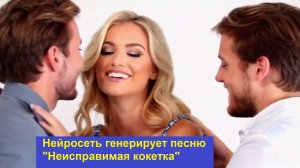 песня «Неисправимая кокетка»  (нейросеть сгенерировала музыку)