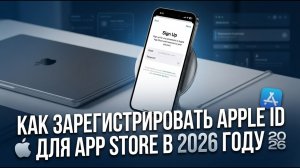 Как зарегистрировать Apple ID для App Store в 2026 году