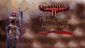 Divinity Original Sin 2 ГАЙД для начинающего | [Very Well]