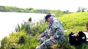 Ловим карася на донку с резиновым амортизатором