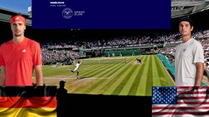 4/07 ⏰17:00 (2) 🇩🇪Александр Зверев - 🇺🇸Маркос Гирон/🏆Grand Slam 🇬🇧Уимболдон. 3-й круг
