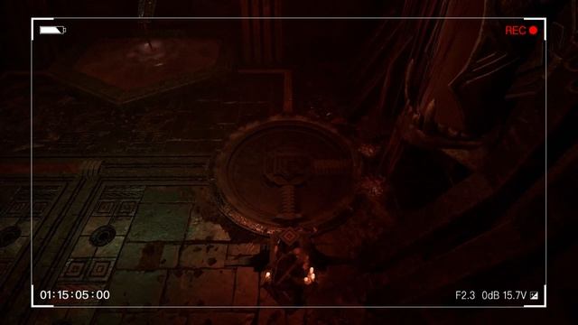 Загадка в комнате с кровью и кольями в храме спящего в игре Gothic 1 Remake